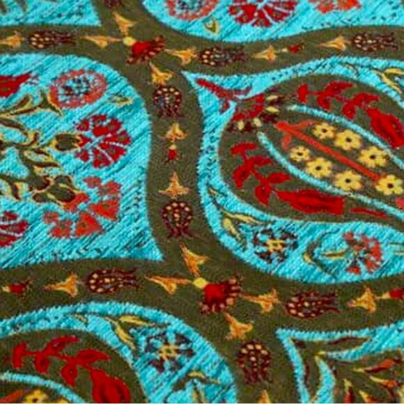 Table Runner 72” L x 19.6” W in an Abstract Pattern. - Picture 3 of 5